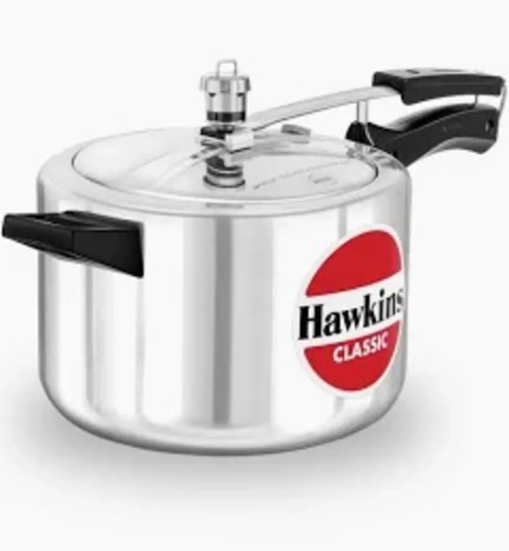 Hawkins Stainless Steel Pressure Cooker | Premium 3L - Authorized Dealer in Saharanpur