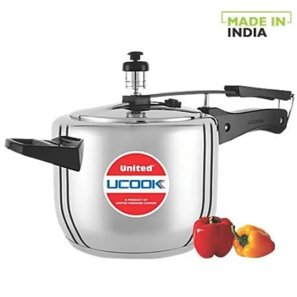 United Aluminum Pressure Cooker | Durable 5L - Authorized Dealer in Saharanpur