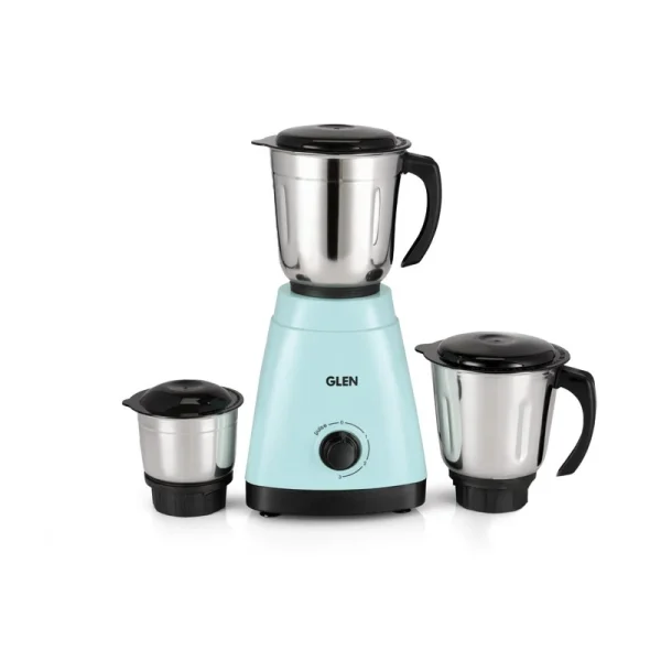 GLEN 650W Mixer Grinder with 3 Stainless Steel Jars